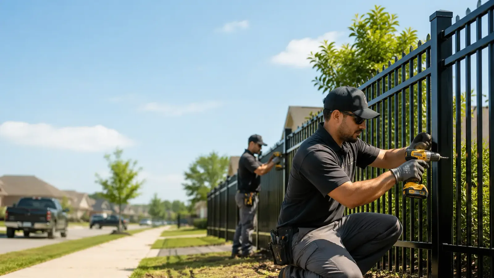 Metal Fence Installation in Geismar, LA